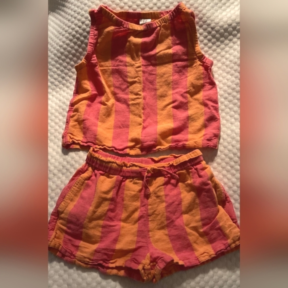 GAP Kids Toddler Pink and Orange Set